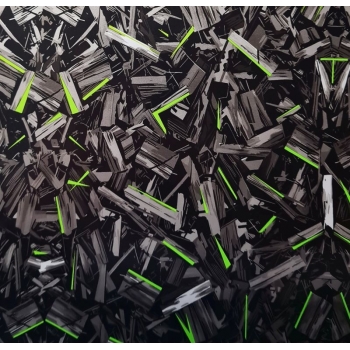 Folia do hydrografiki - Forged carbon 125C